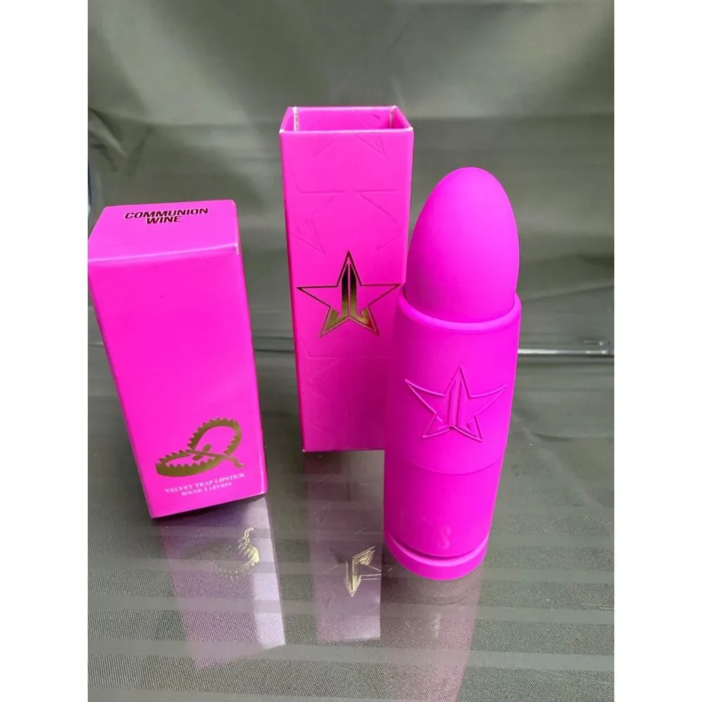 NIB Jeffree Star Full Size Communion Wine Velvet Trap Lipstick